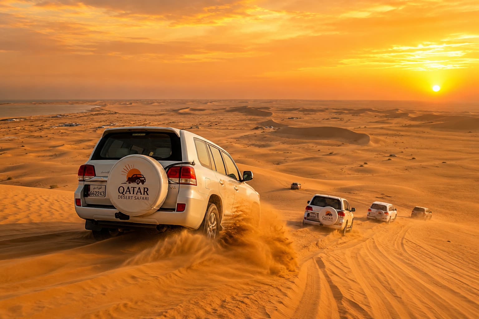 Desert safari adventure in Qatar