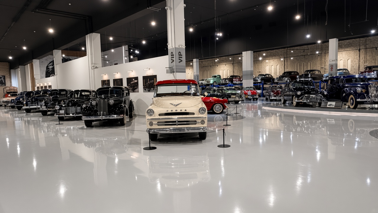 Car collection in Sheikh Faisal Museum